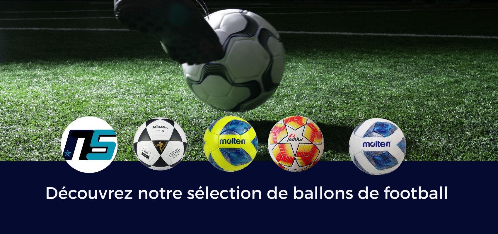 Ballon de foot Molten Mikasa Ballon de foot Molten