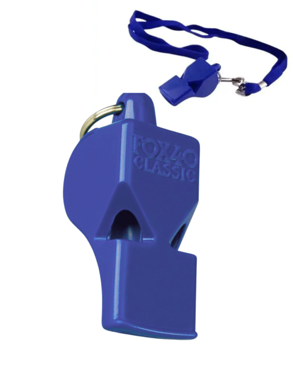 Design sans titre (18) Fox 40 sifflet classique Bleu
