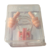 Design sans titre (26) Kit de natation bouchons d'oreilles + un pince-nez en silicone
