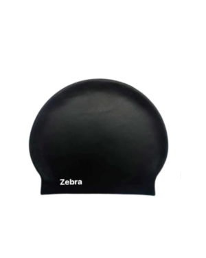 Design sans titre (28) Bonnet de natation Zebra en silicone